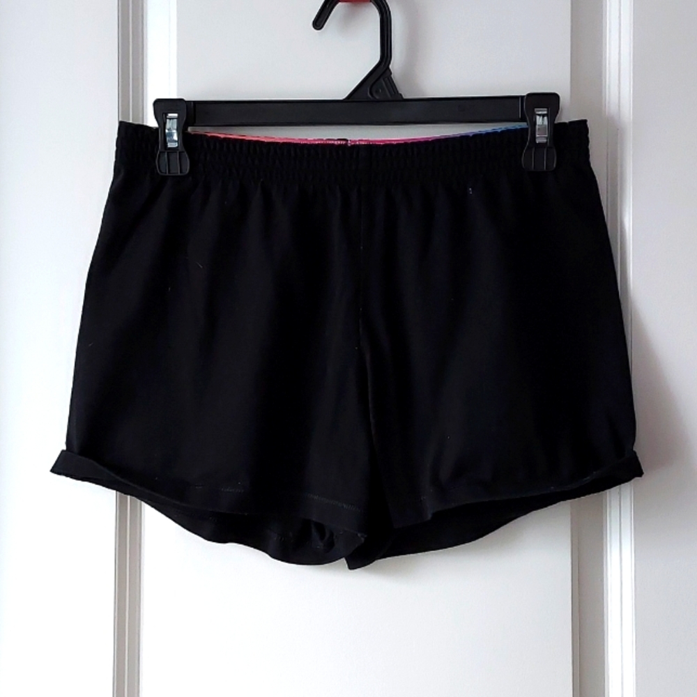Wonder Nation girls black shorts xl